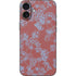 Airy Blue Floral iPhone 16 Plus Skin